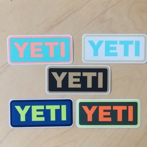 VSCO Stickers Yeti Set of 5